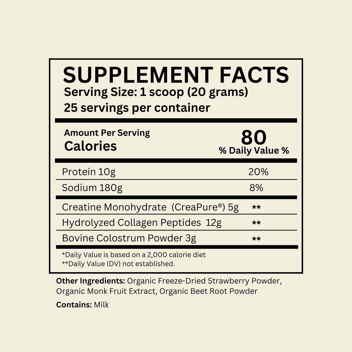 BOVINA 3-in-1 Powerhouse Blend