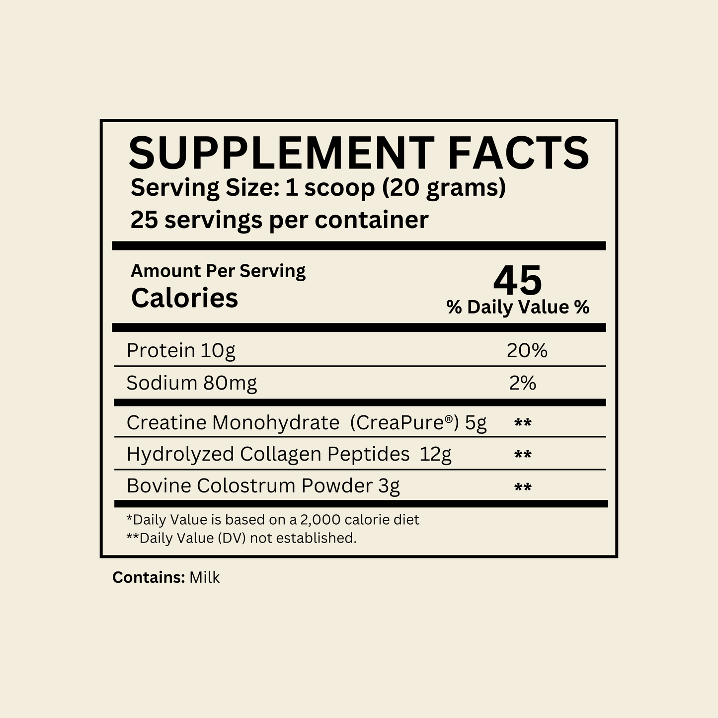 BOVINA 3-in-1 Powerhouse Blend